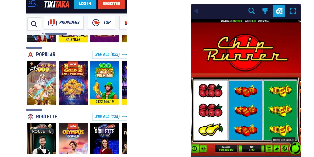 Tikitaka casino app